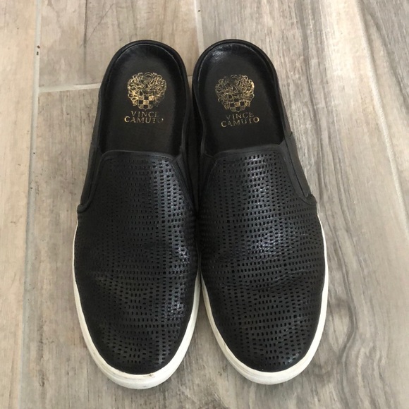 Vince Camino Leather Slides - Picture 1 of 1